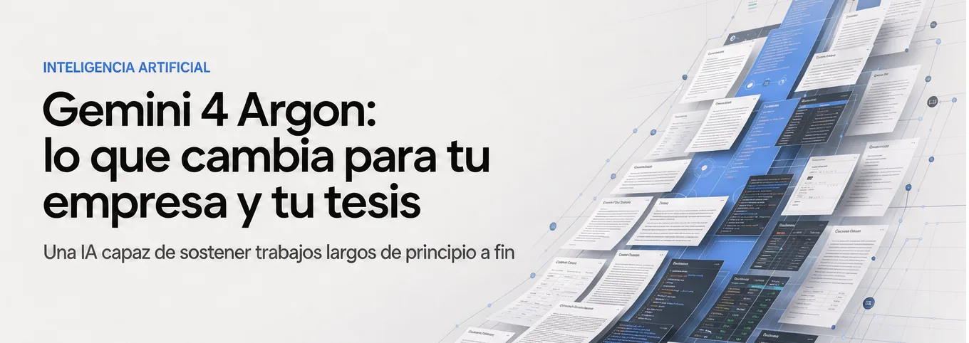 Gemini 4 Argon: todo tu negocio o tu tesis completa desde una sola app